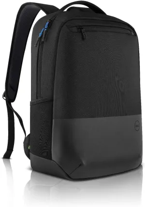 DELL PO1520PS Laptop Bag 15" Backpack Black Green - Laptop Bags (Backpack, 15" Shoulder Strap, 22oz, Black, Green)