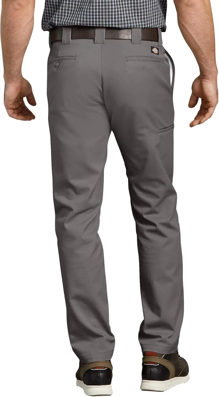 Dickies Men's Slim Taper Stretch Twill Work Pant