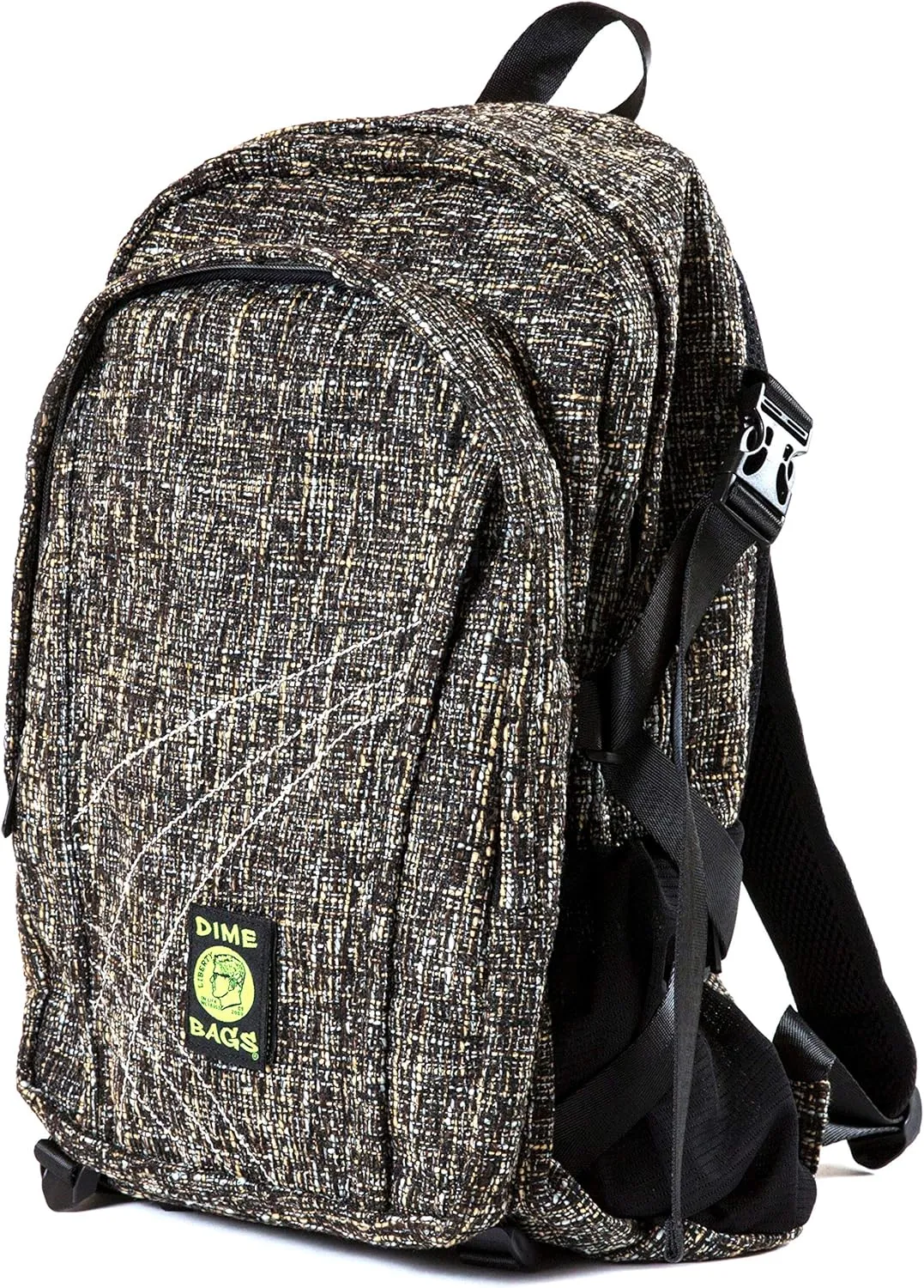 DIME BAGS - Classic Backpack - Backpack for All Genders - (Hemp Material, Concrete)