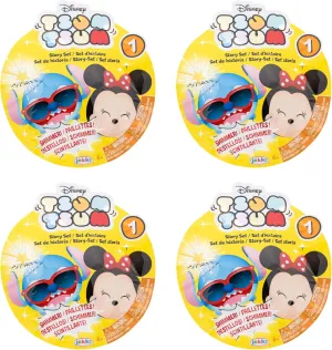 Disney Tsum Tsum Disney Friends Mini Figures Story Sets in Blind Packs Includes 4 Blind Bags to Open from Wave #1