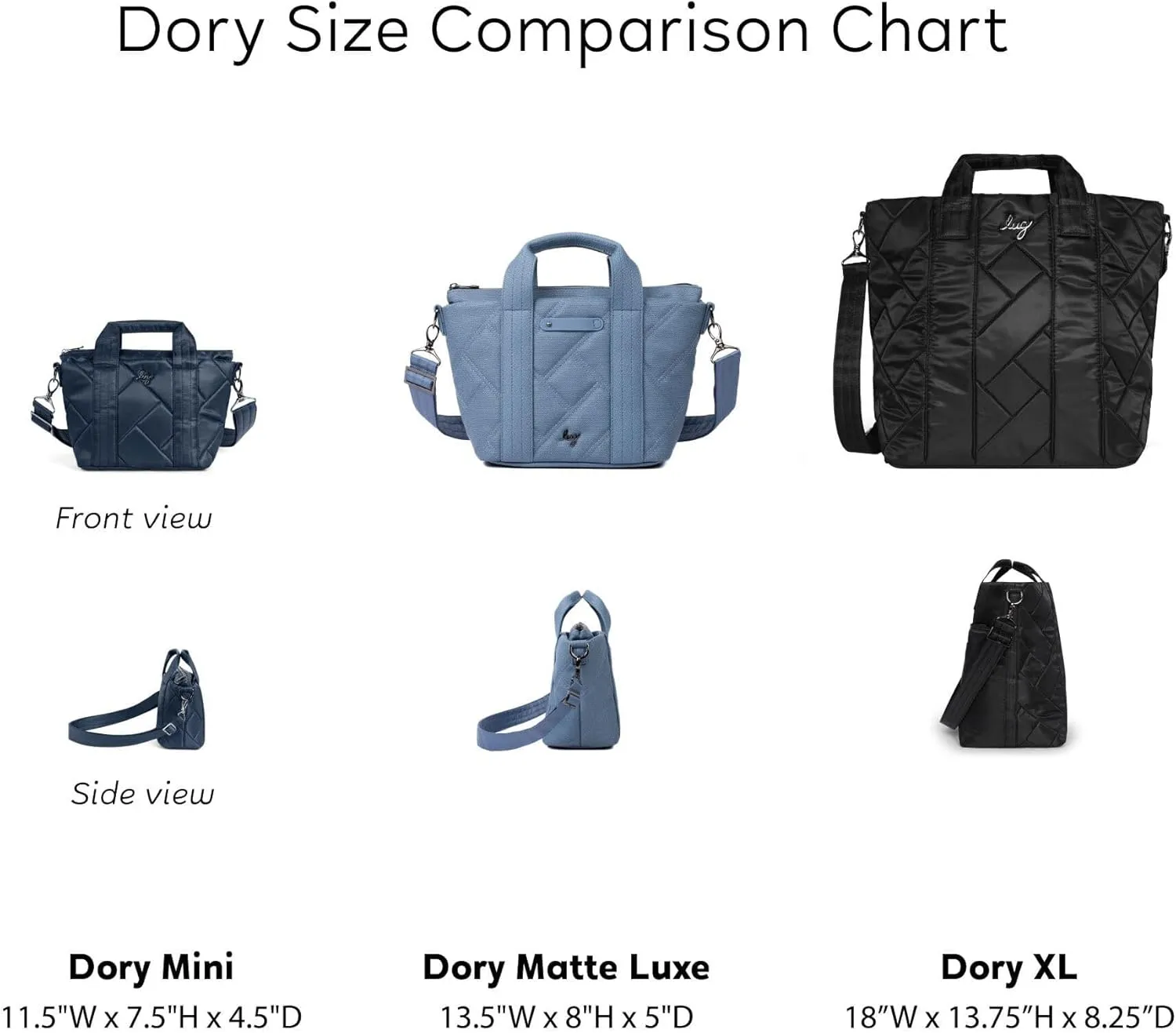 Dory Matte Luxe VL Crossbody Bag
