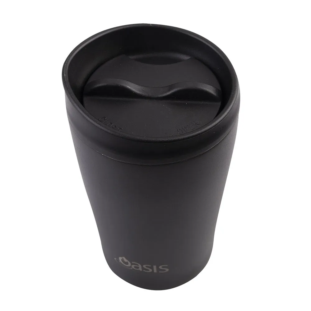Double Wall Insulated Travel Cup Black