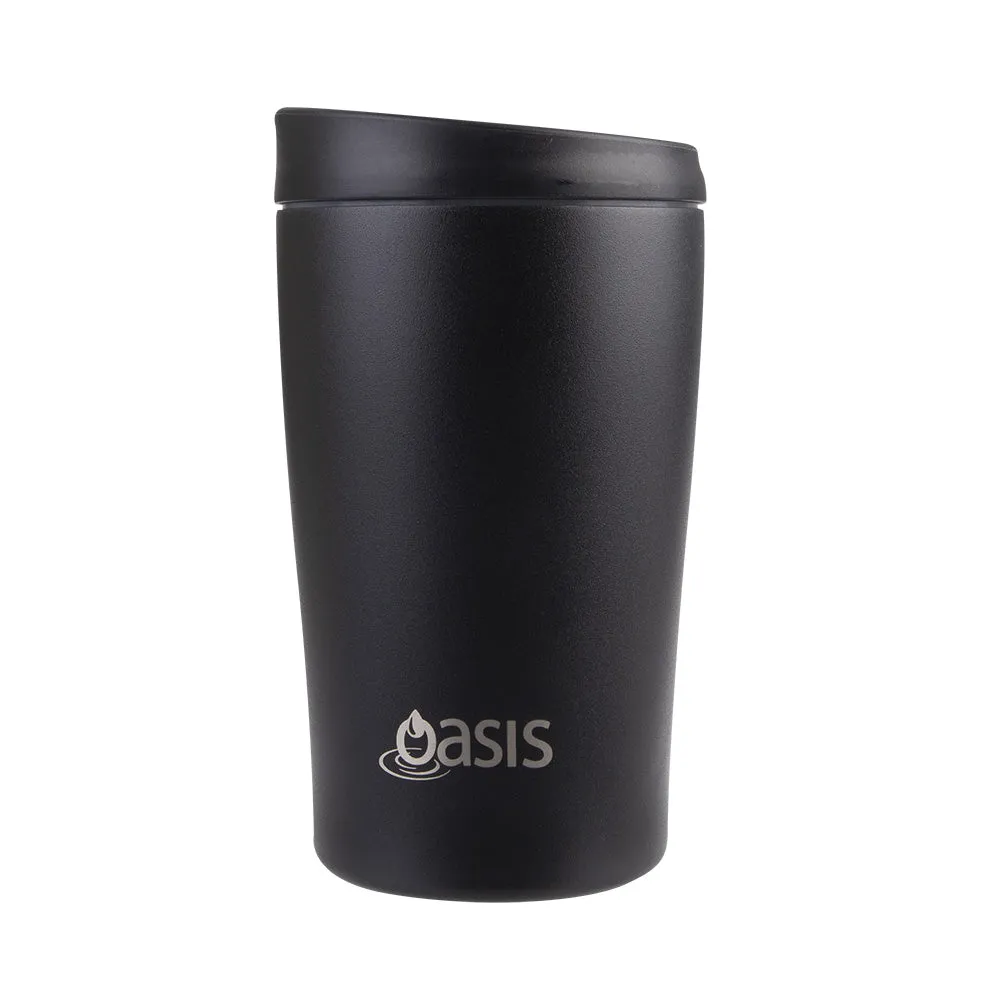 Double Wall Insulated Travel Cup Black