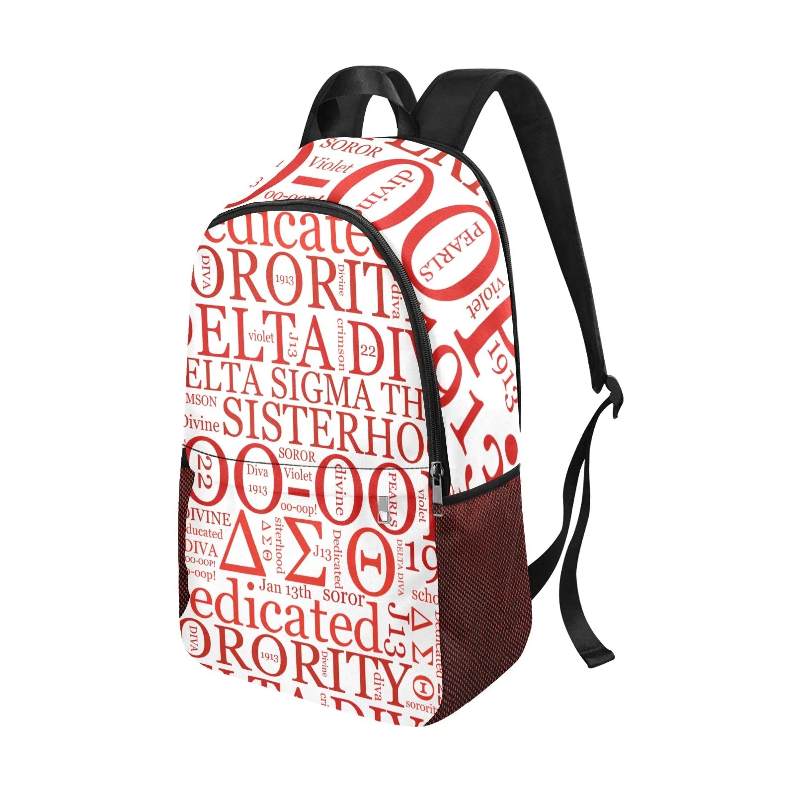 DST Cloud Fabric Backpack with Side Mesh Pockets (Model 1659)