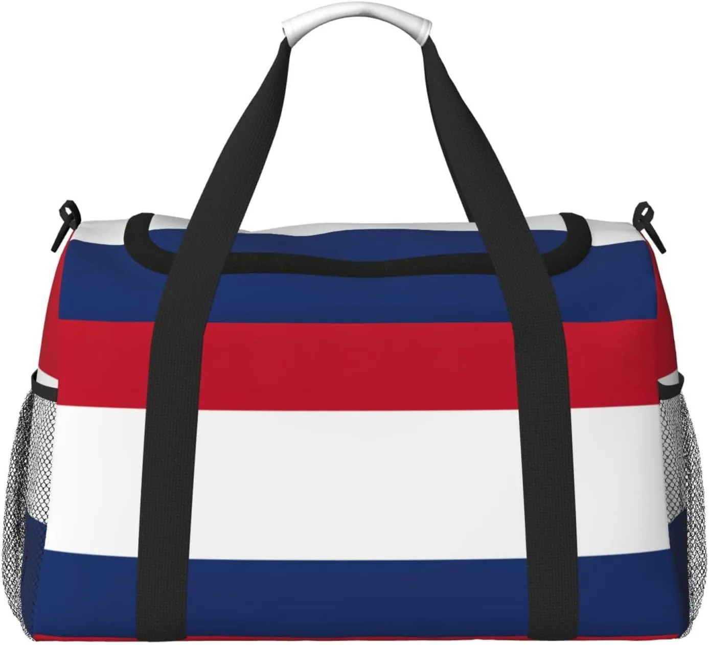 Dutch flag Print Travel Companion Duffle Bag Weekender Bag Sport Gym Bag for Women Men