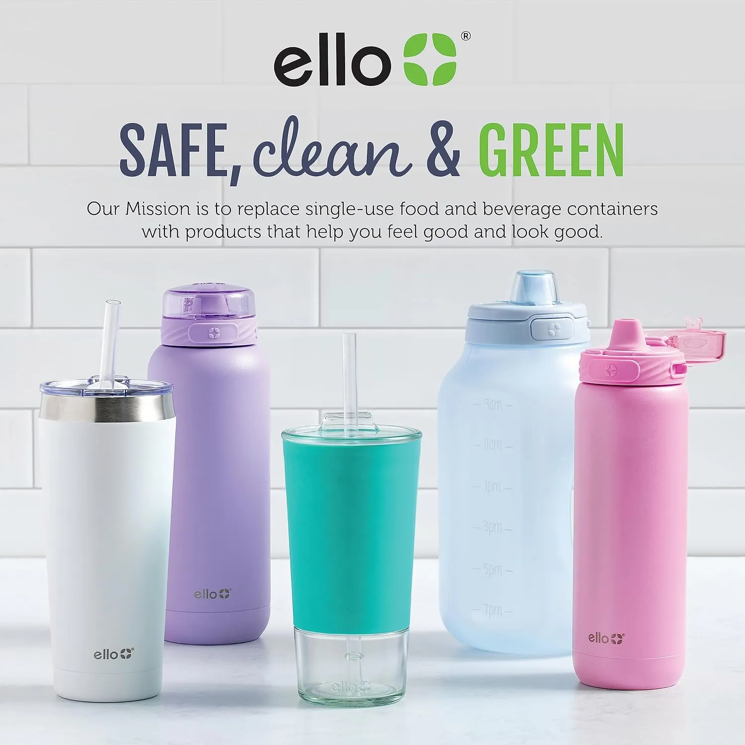 Ello Magnet 18oz Vacuum Insulated Stainless Steel Travel Mug with Side Handle and Leak-Proof Slider Lid and Built-in Coaster, Keeps Hot for 5 Hours, Perfect for Coffee or Tea, BPA-Free, Holiday Gift