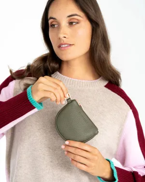 ELMS KING : Camden Coin Purse - Khaki