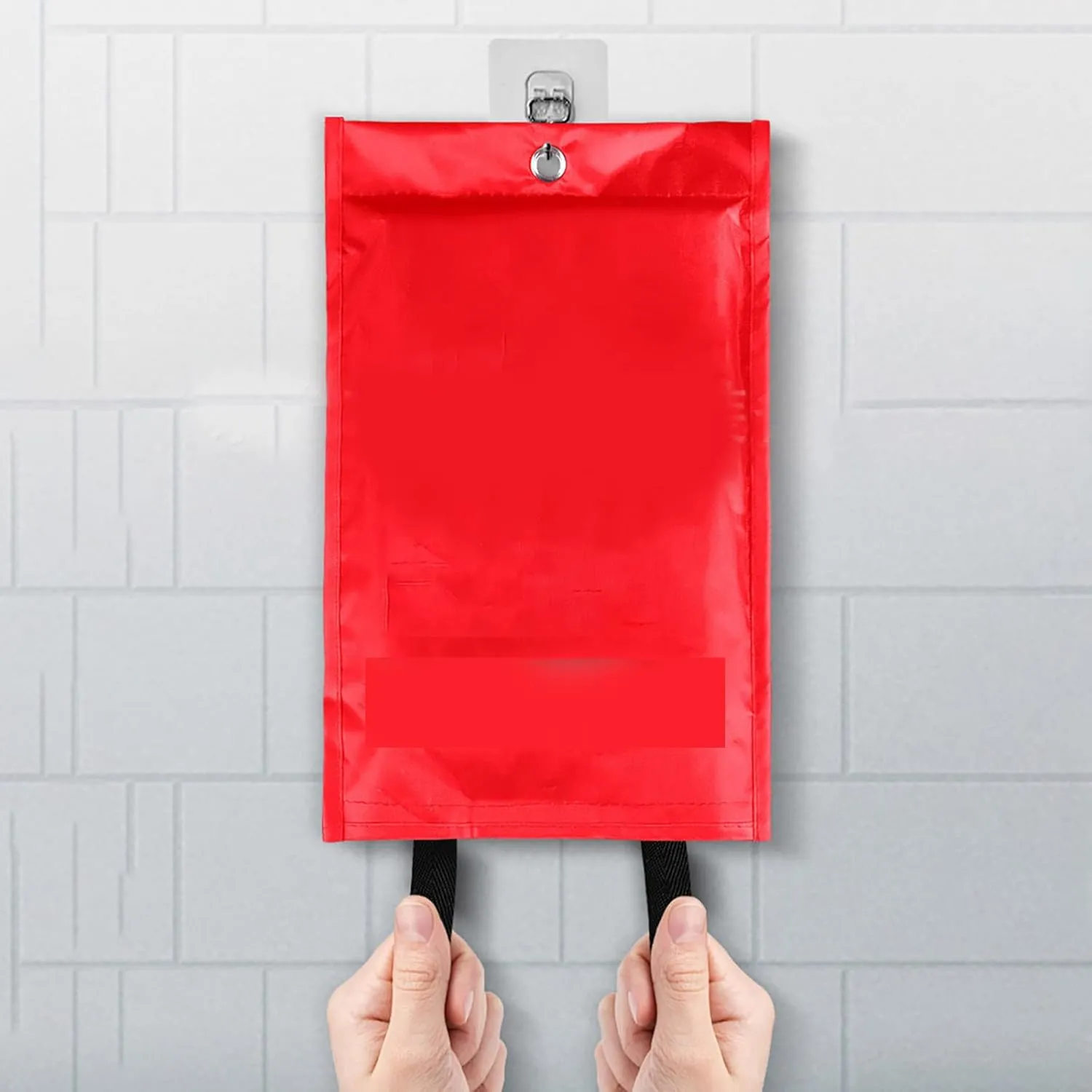 Emergency Fire Blanket for Home and Kitchen, 2 Pcs 40"x40" Flame Suppression Fiberglass Fire Blankets, Quick & Easy to Use, Fire Safety Blanket for Office Car Warehouse Emergency Survival (1 pc)