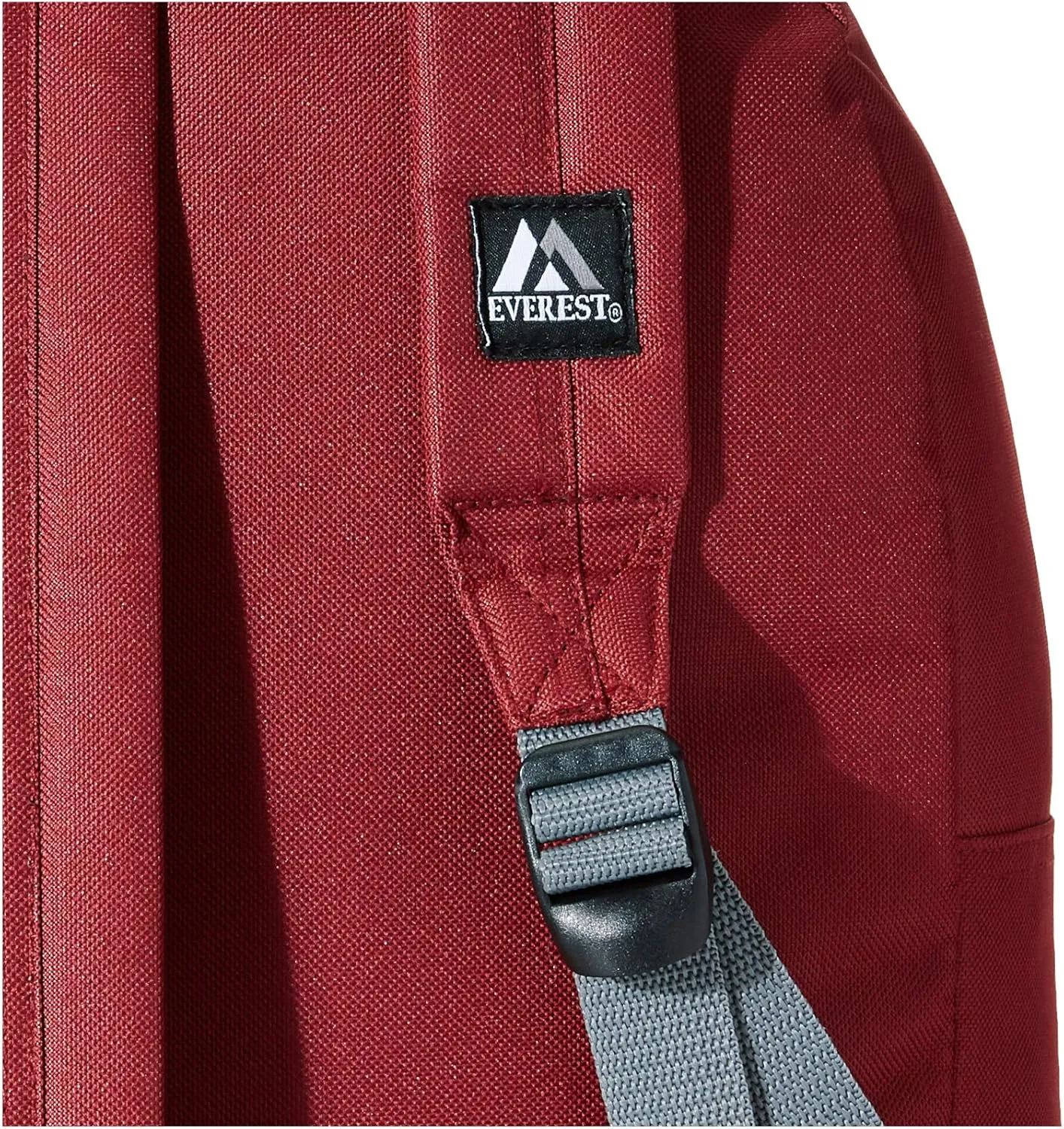 Everest Basic Backpack, Burgundy, One Size