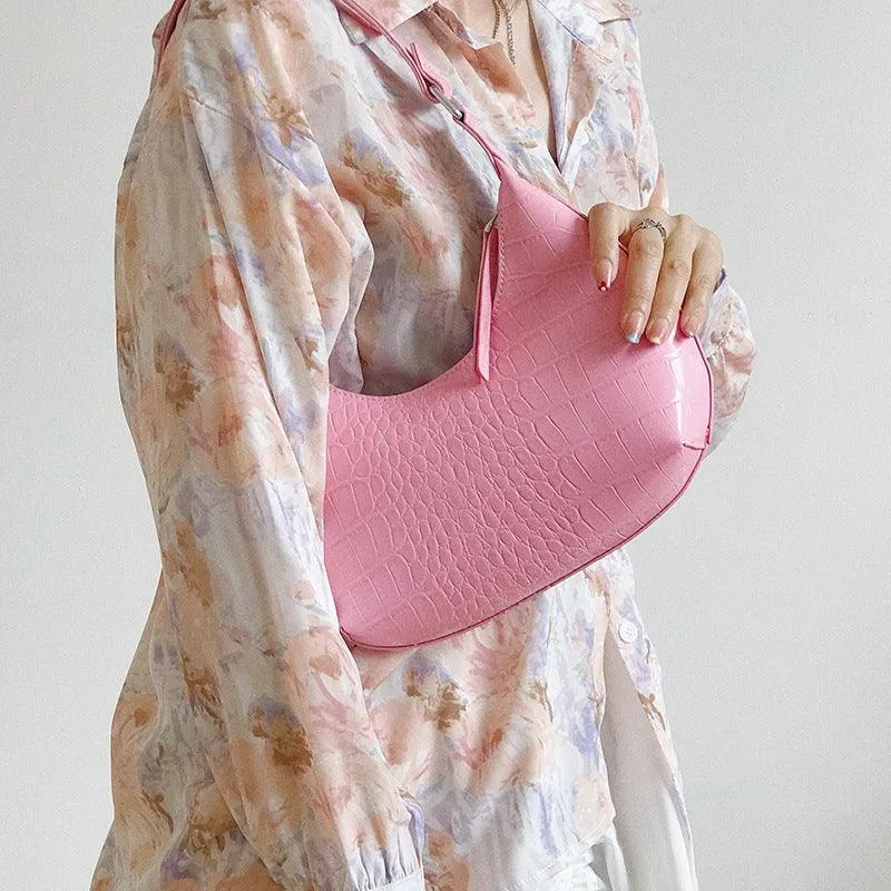 Fashion Half-moon One-shoulder Armpit Bag