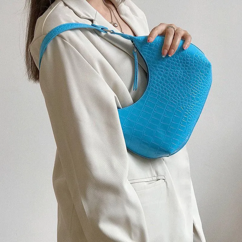 Fashion Half-moon One-shoulder Armpit Bag