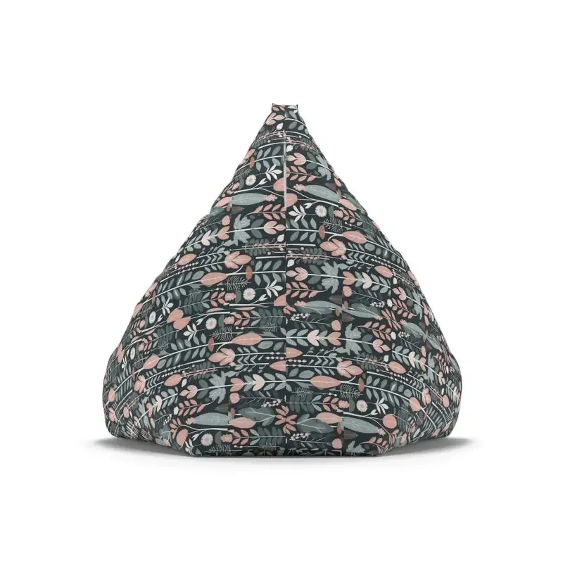 Floral Bean Bags Vibrant Floral Pattern Comfort