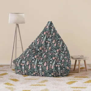 Floral Bean Bags Vibrant Floral Pattern Comfort