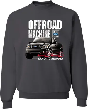 Ford Offroad Machine Classic Built Tough 4x4 Off Road Cars and Trucks Unisex Crewneck Graphic Sweatshirt