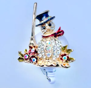 Frosty Glam Badge Reel