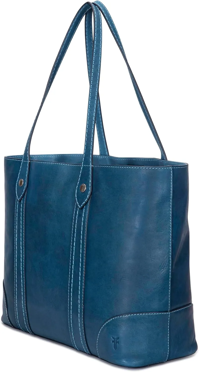 Frye Women's Melissa Shopper Tote Bag, Stylist Large Handbag with Adjustable Strap & Pockets