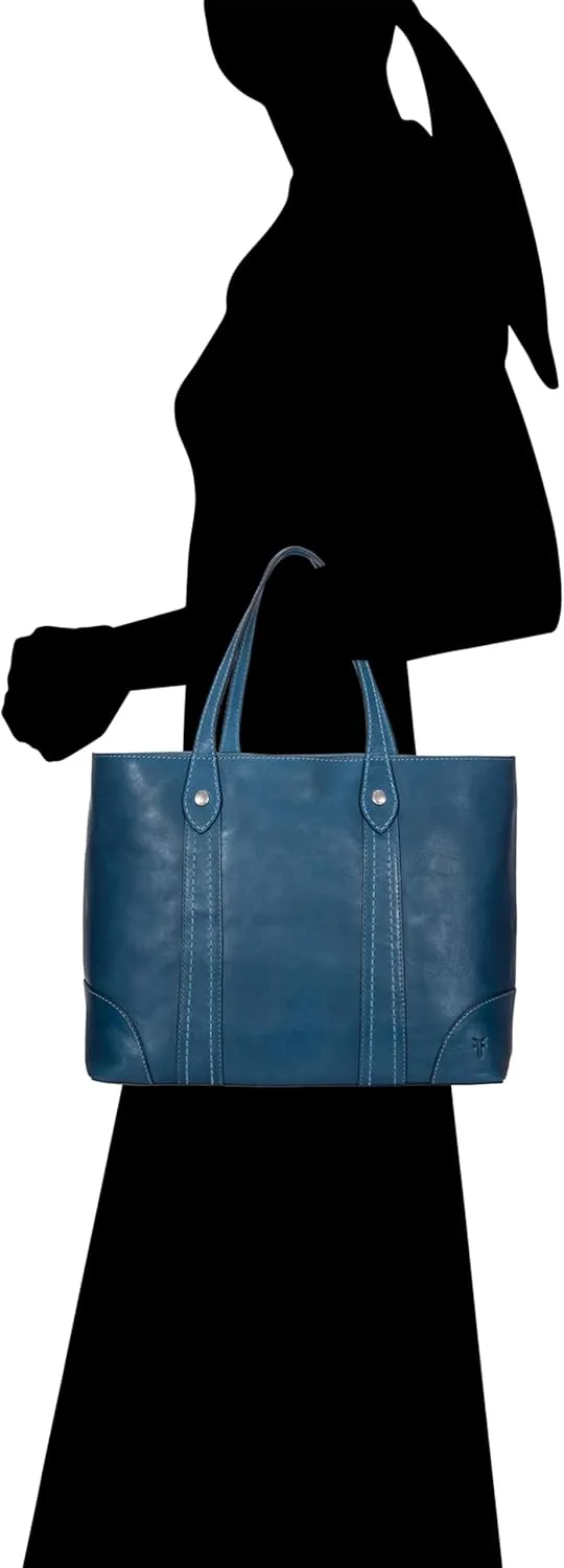 Frye Women's Melissa Shopper Tote Bag, Stylist Large Handbag with Adjustable Strap & Pockets