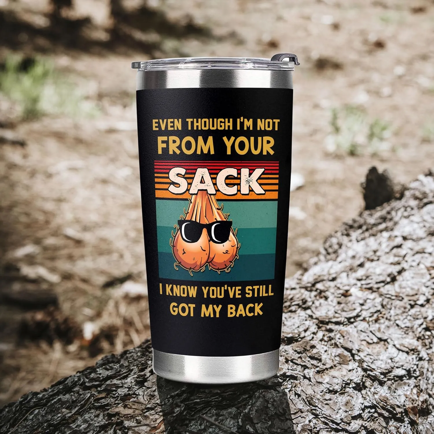 Funny Step Dad Father's Day Gifts, Bonus Dad Father's Day Gifts - Birthday, Christmas Gift for Dads - Dads Tumbler, Cup 20oz