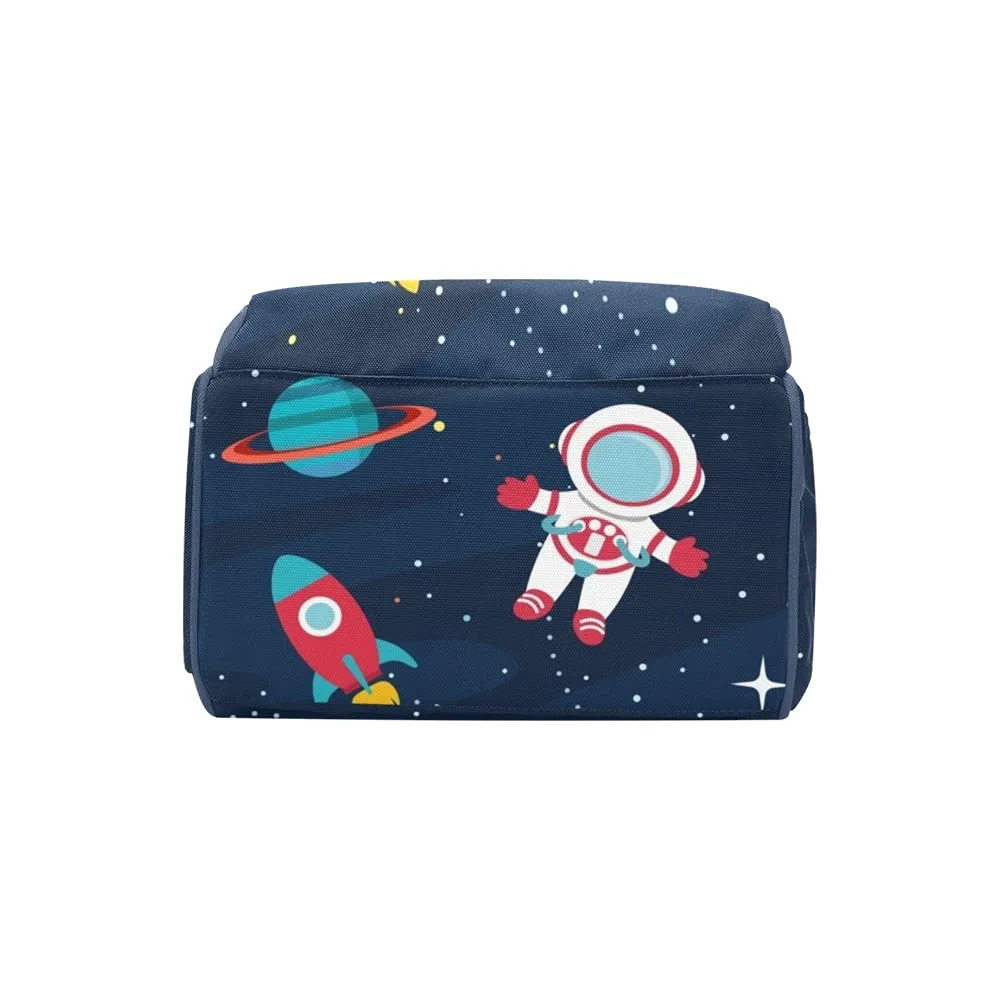 Galaxy Space Diaper Bags Backpack with Name Personalized Nursing Nappy Bag Travel Tote Bag Gifts