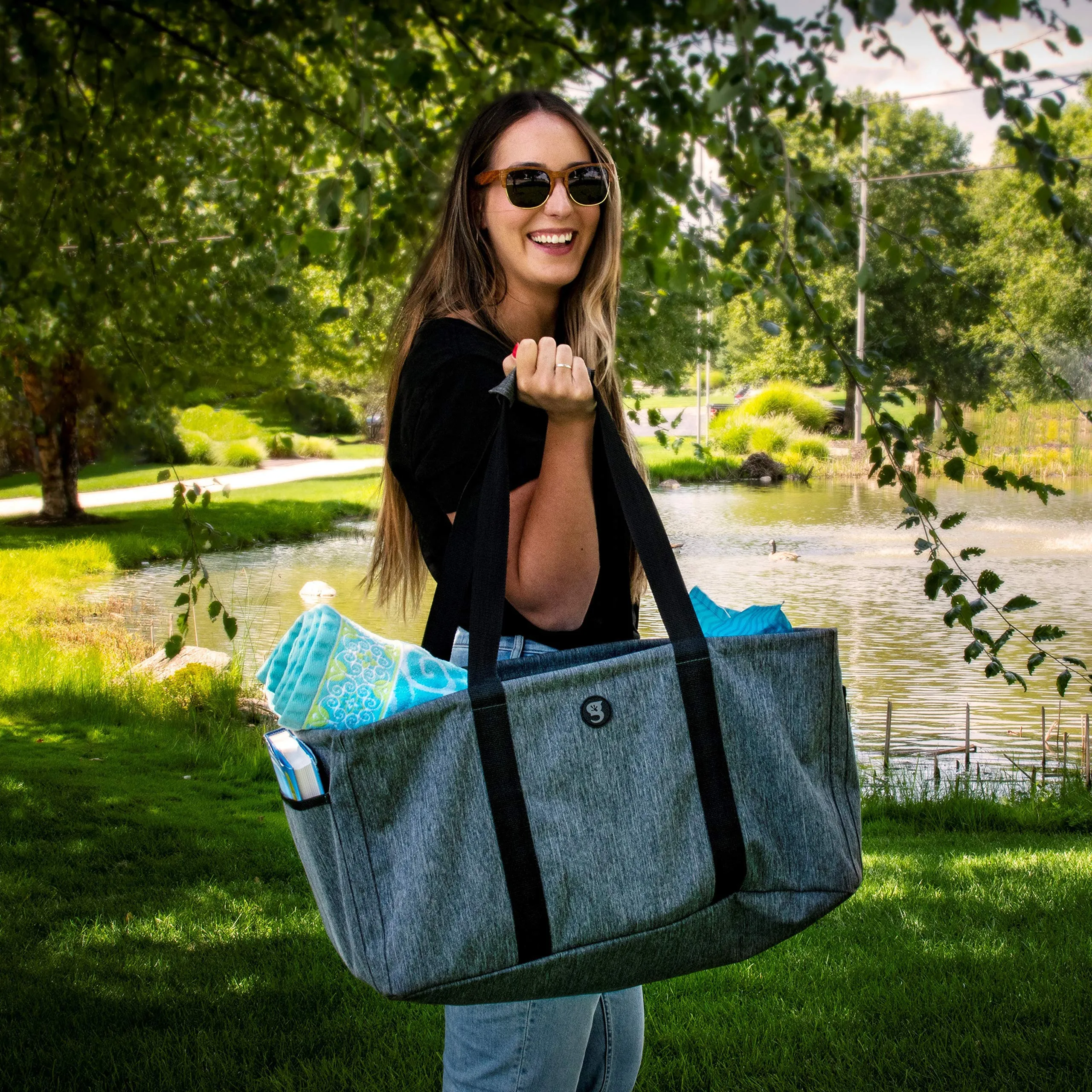 Geckobrands Large Utility Tote