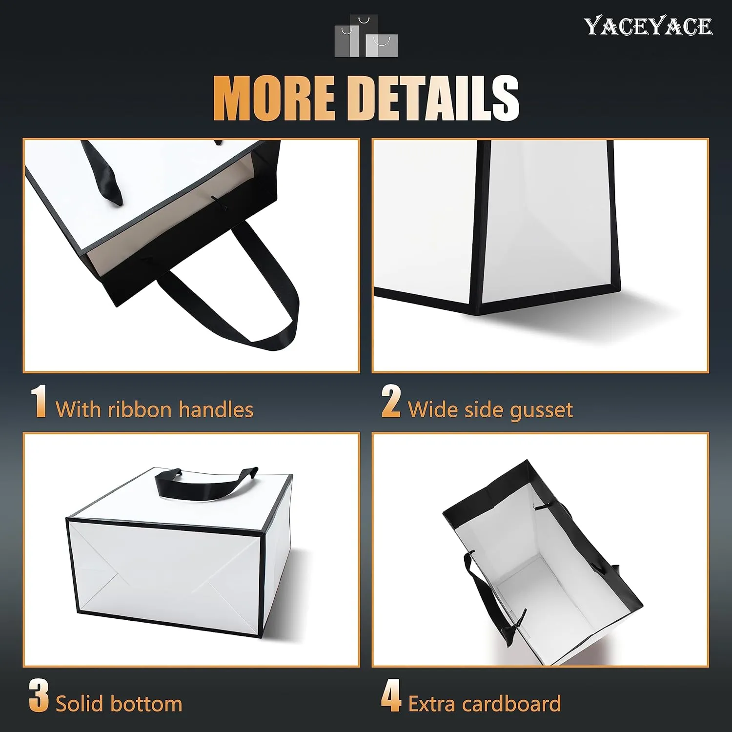 Gift Bags Medium Size, Retail, Merchandise