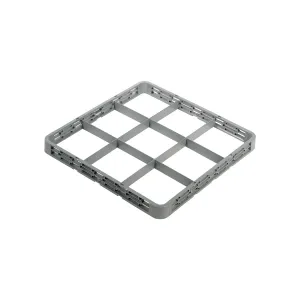 Glass Rack Extender 9 Compartment 500x500x51mm