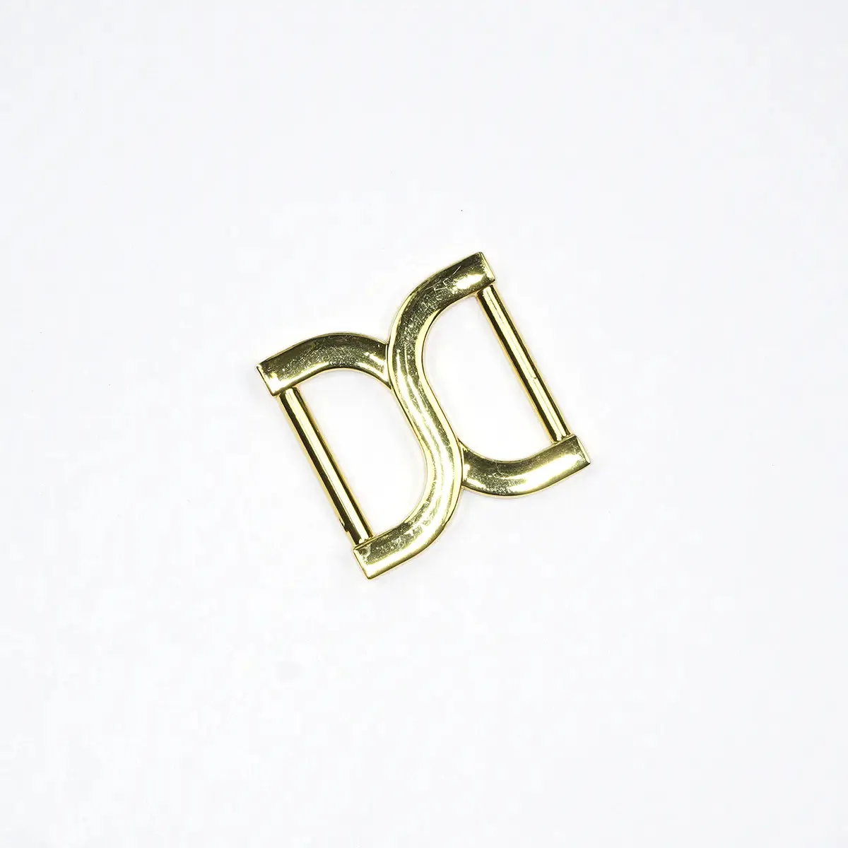 Gold Deco D Connector 1 Inch