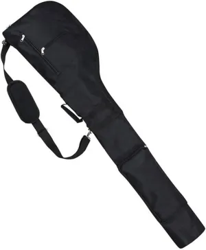 Golf Club Travel Bag Foldable Padded Large Capacity for Outdoor Activities Black