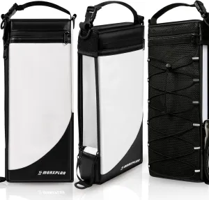 Golf Cooler Bag - 6 Can Insulated Beer Sleeve Soft Cooler, Small Hidden Golf Cart Accessories for Men,Golf Club Bag Accessories