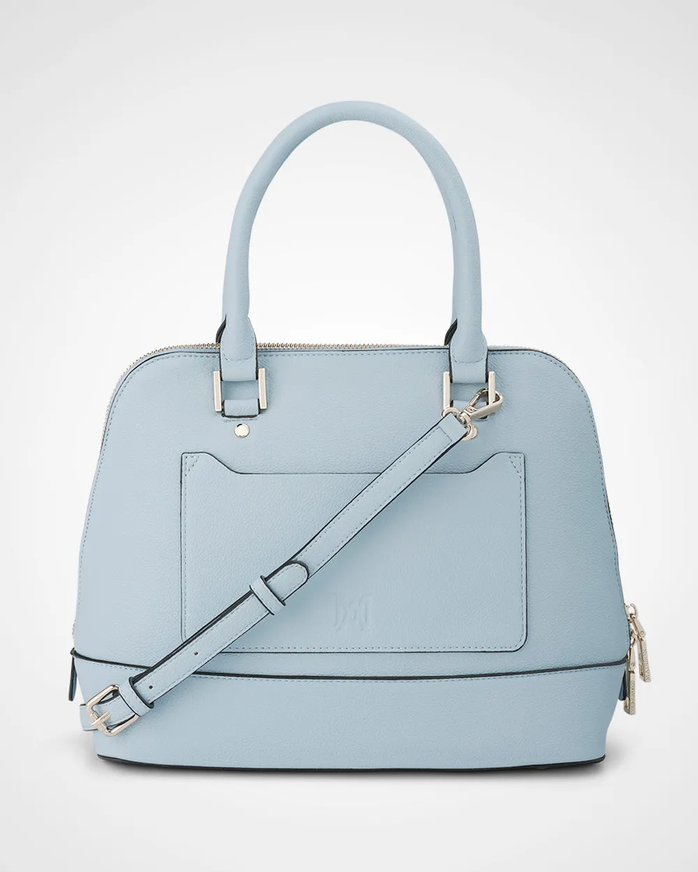 Grace Medium Dome Satchel Bag   Monogram Bag Strap