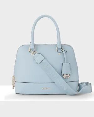 Grace Medium Dome Satchel Bag   Monogram Bag Strap