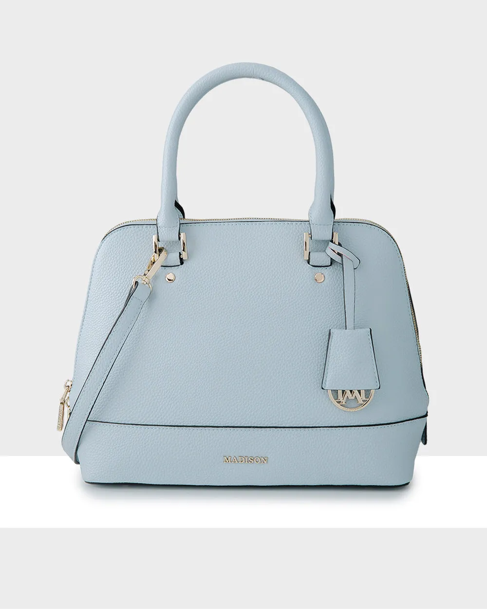 Grace Medium Dome Satchel Bag   Monogram Bag Strap