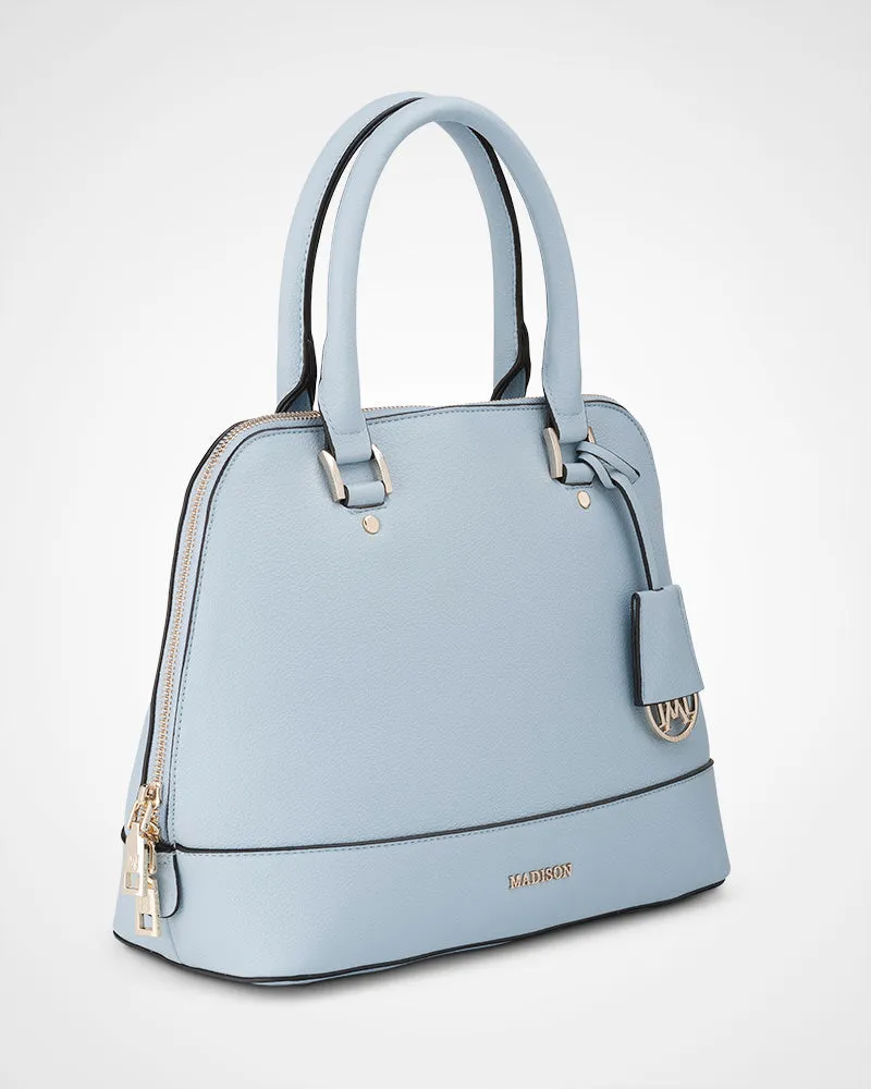 Grace Medium Dome Satchel Bag   Monogram Bag Strap