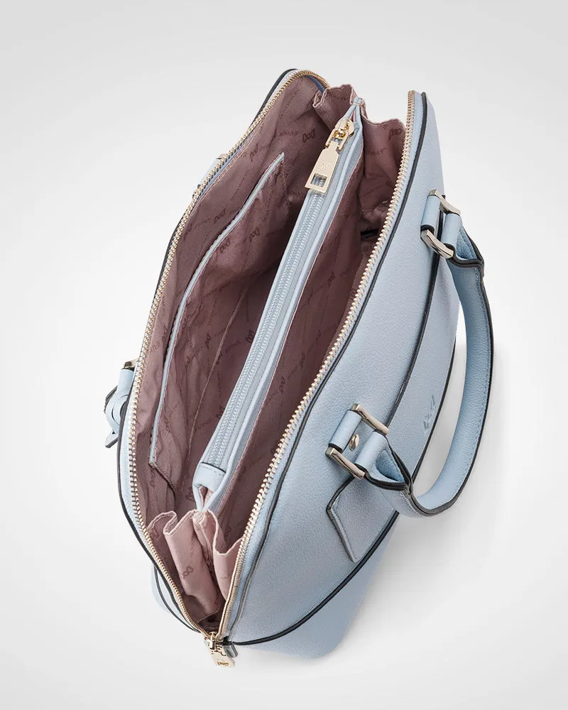 Grace Medium Dome Satchel Bag   Monogram Bag Strap