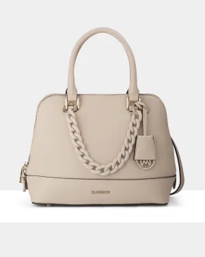 Grace Medium Dome Satchel Bag   Resin Chain