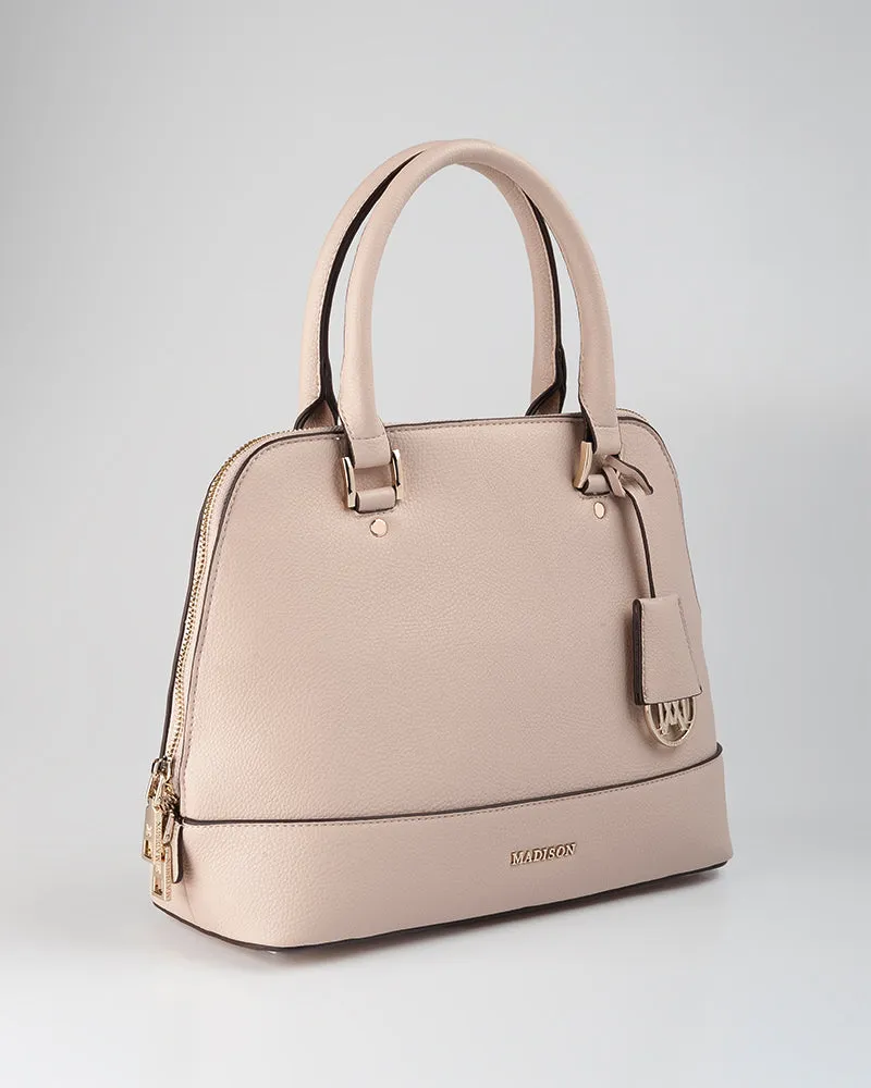 Grace Medium Dome Satchel Bag   Resin Chain