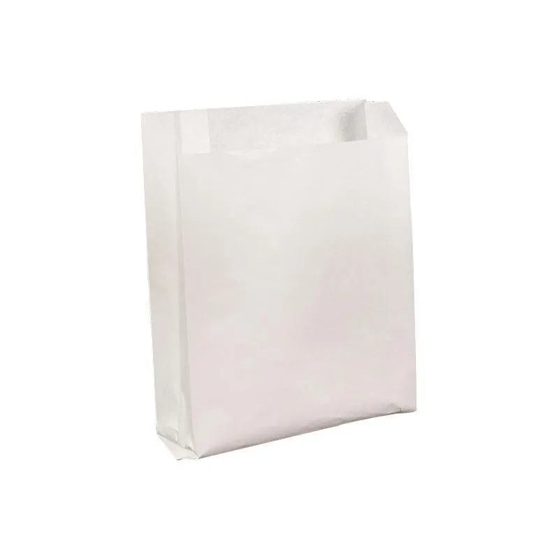 Greaseproof Takeaway Paper Bags 1000PCS 5Sizes 2Colours