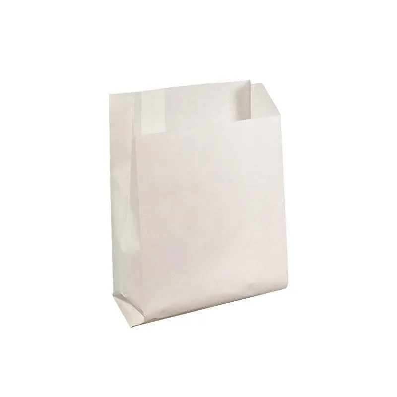 Greaseproof Takeaway Paper Bags 1000PCS 5Sizes 2Colours
