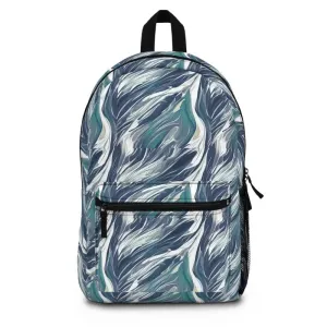 Greenish Marble Trendy Fashion Backpack for Bold Style