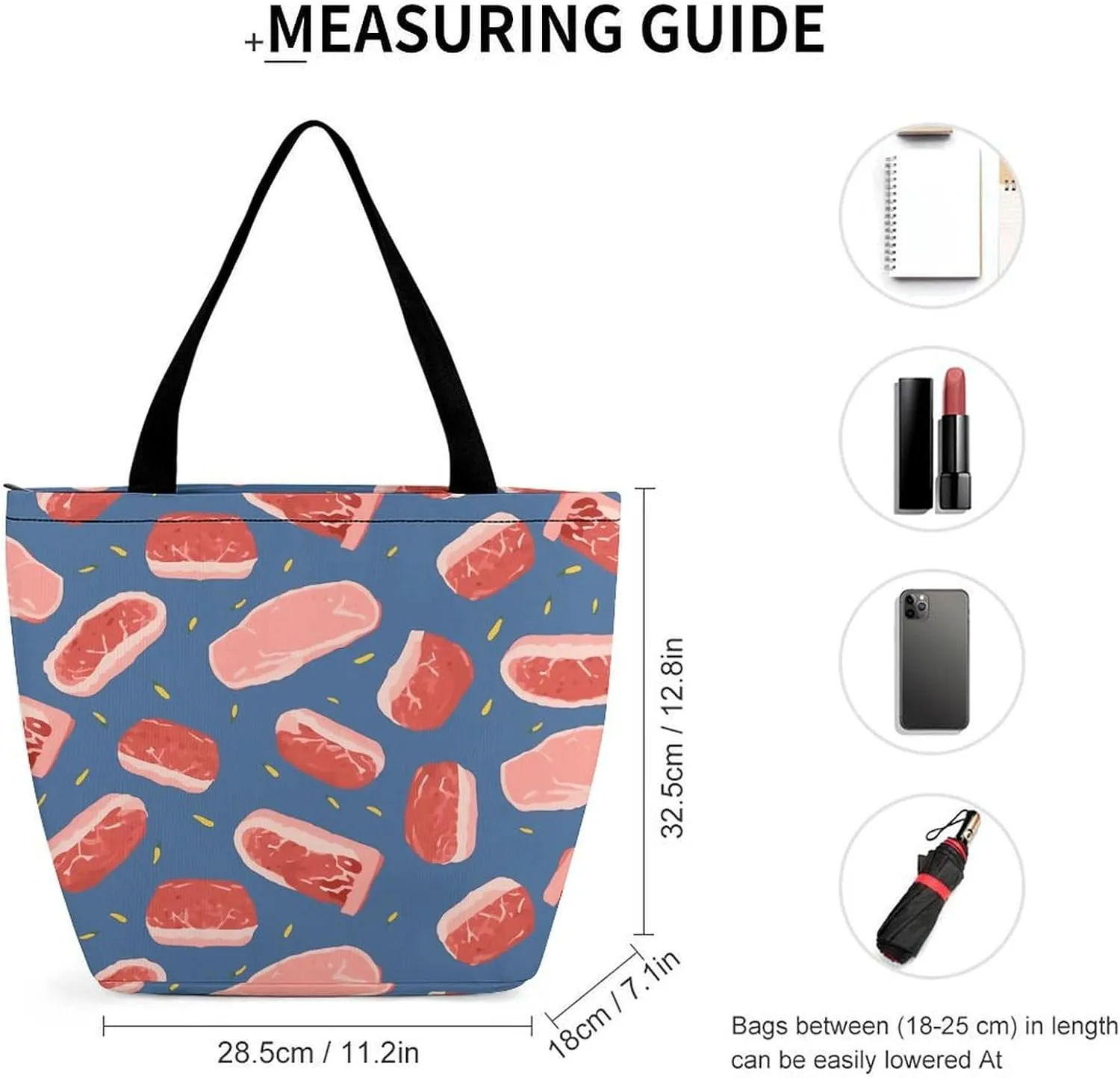 Grocery Bag Reusable Tote Bag Foldable Modern Dragonfly Shopping Bag Handbag Washable Shoulder Bag for Travel
