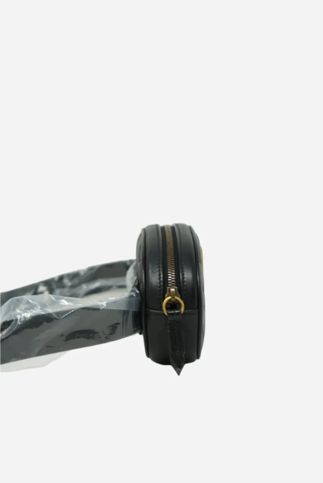 Gucci Black GG Marmont Belt Bag