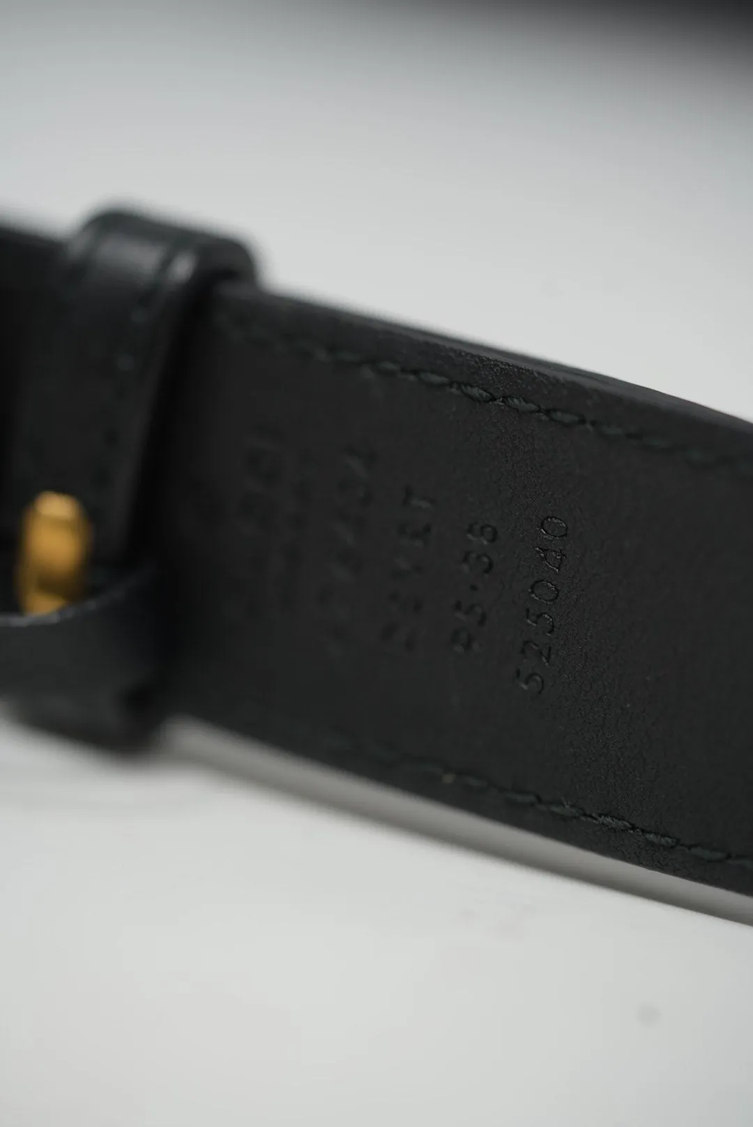 Gucci Black GG Marmont Belt Bag