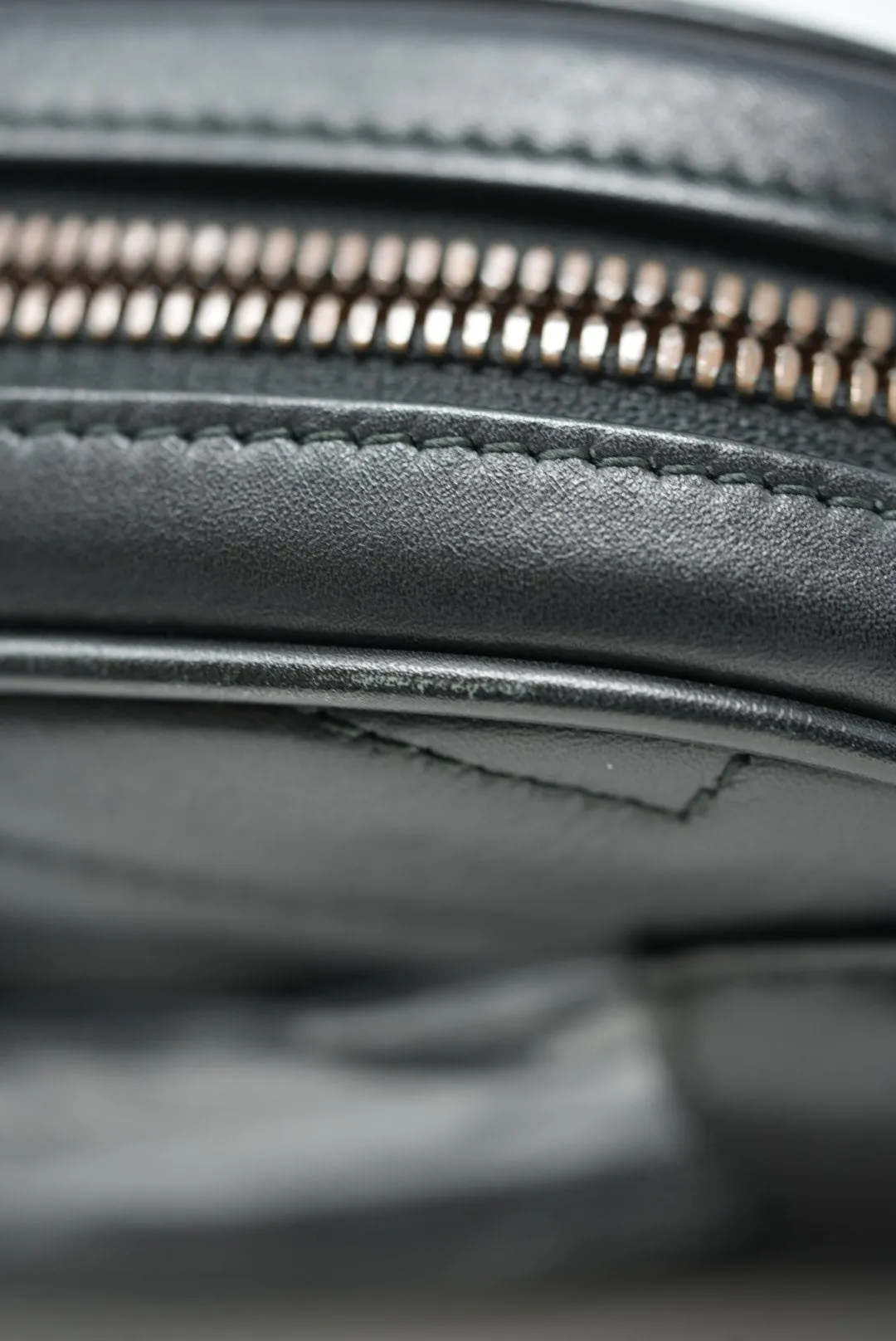 Gucci Black GG Marmont Belt Bag