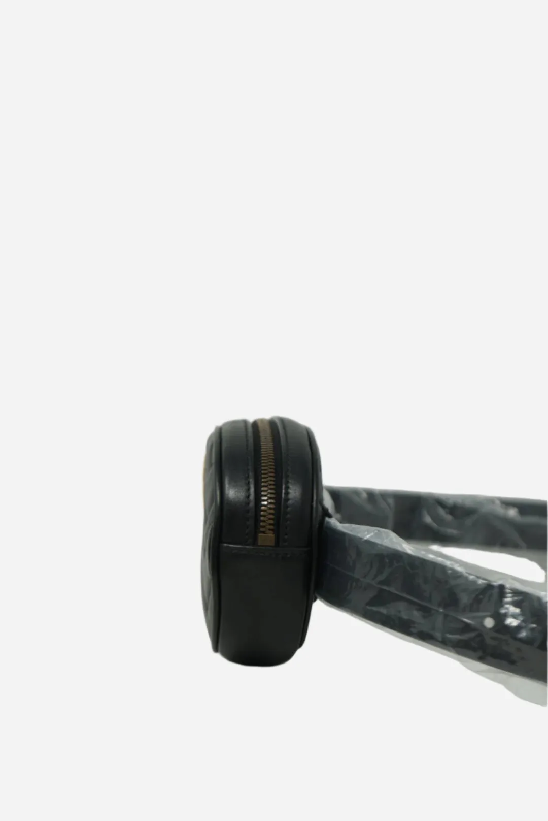 Gucci Black GG Marmont Belt Bag