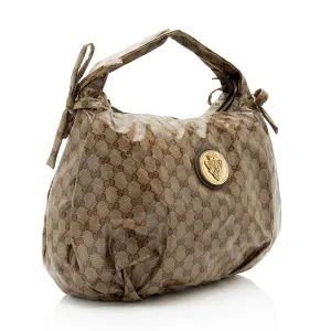 Gucci GG Crystal Hysteria Hobo (SHF-enrlqN)