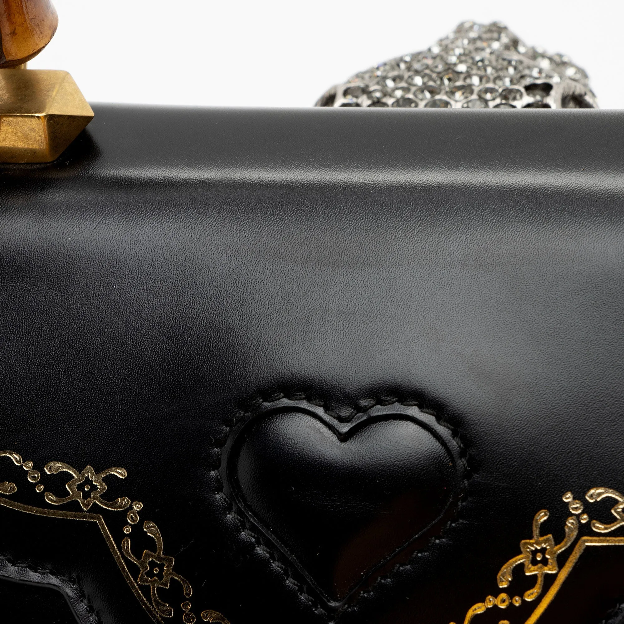 Gucci Leather Bamboo Thiara Small Top Handle Satchel (SHF-OVk4LV)