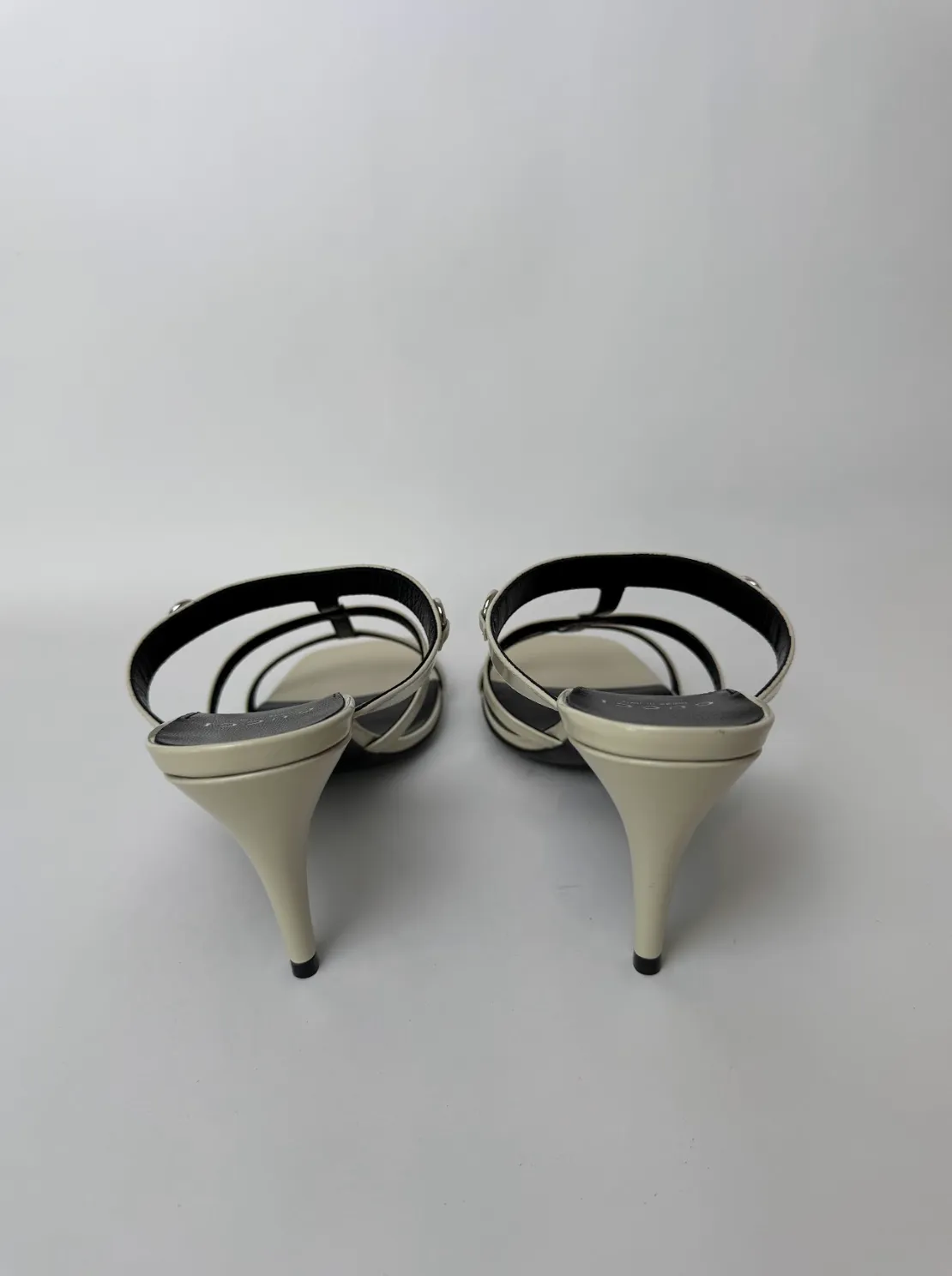 Gucci Slim Horsebit Heels 38.5 New