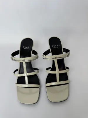 Gucci Slim Horsebit Heels 38.5 New