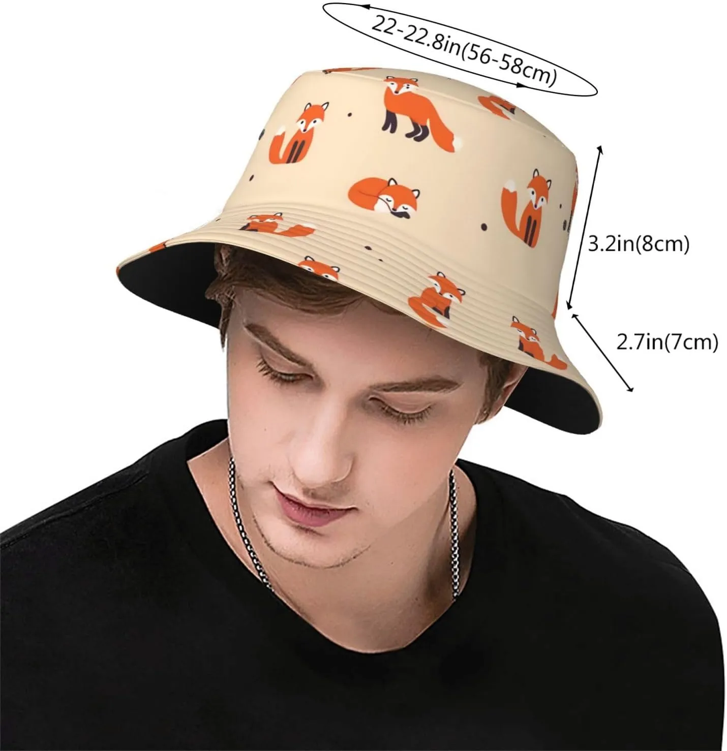 Gudetama Cute Bucket Hat for Women and Men Packable Travel Summer Sun Beach Golf Fishing Cap - Fashion Outdoor Boonie Hat