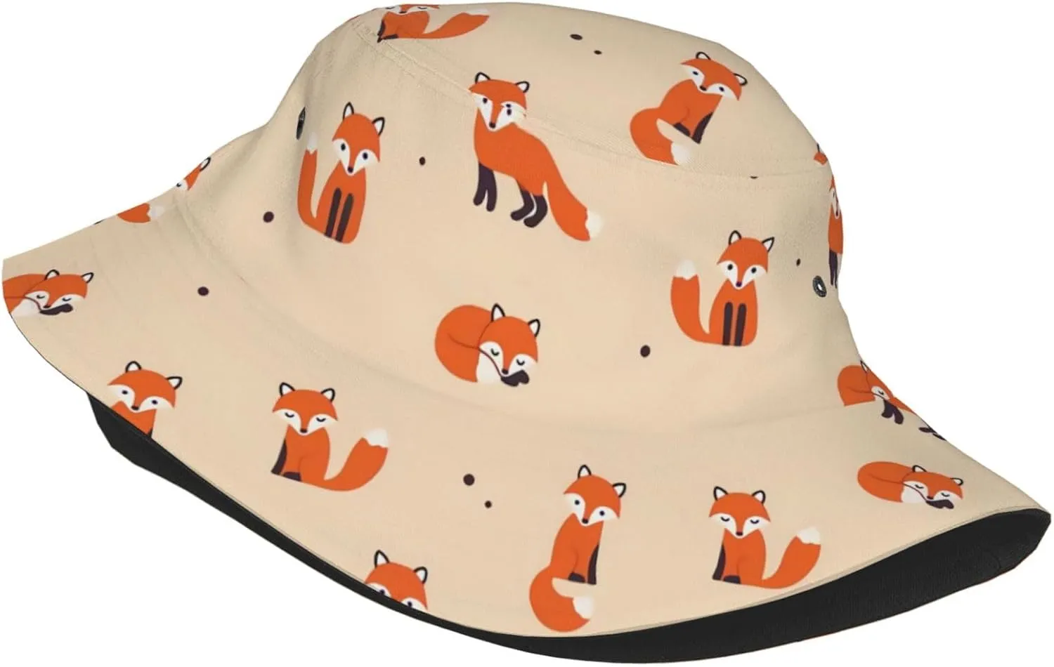 Gudetama Cute Bucket Hat for Women and Men Packable Travel Summer Sun Beach Golf Fishing Cap - Fashion Outdoor Boonie Hat